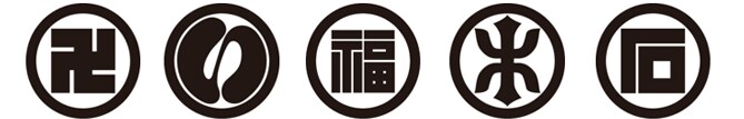 1.もじ 文字紋