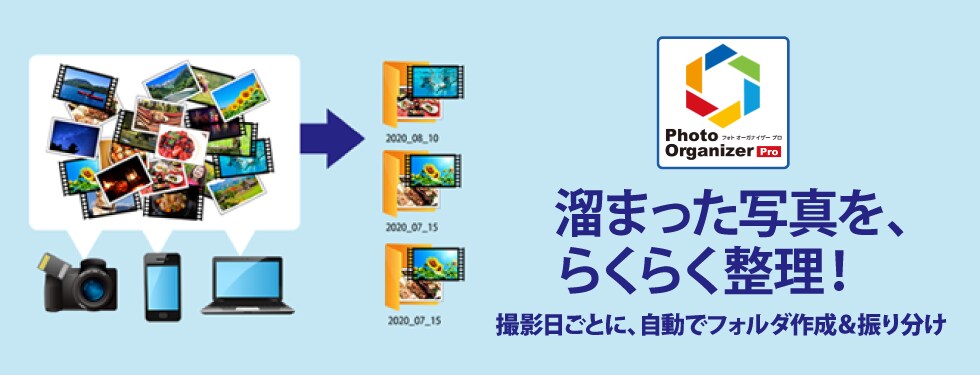写真の整理に「Photo Organizer Pro」