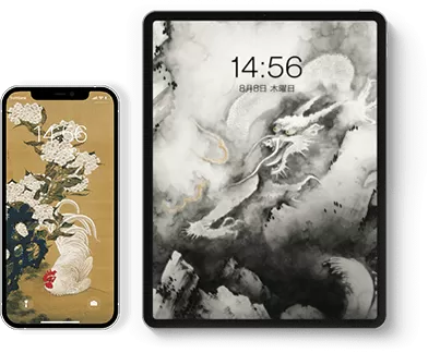 スマホとタブレットでの表示イメージ