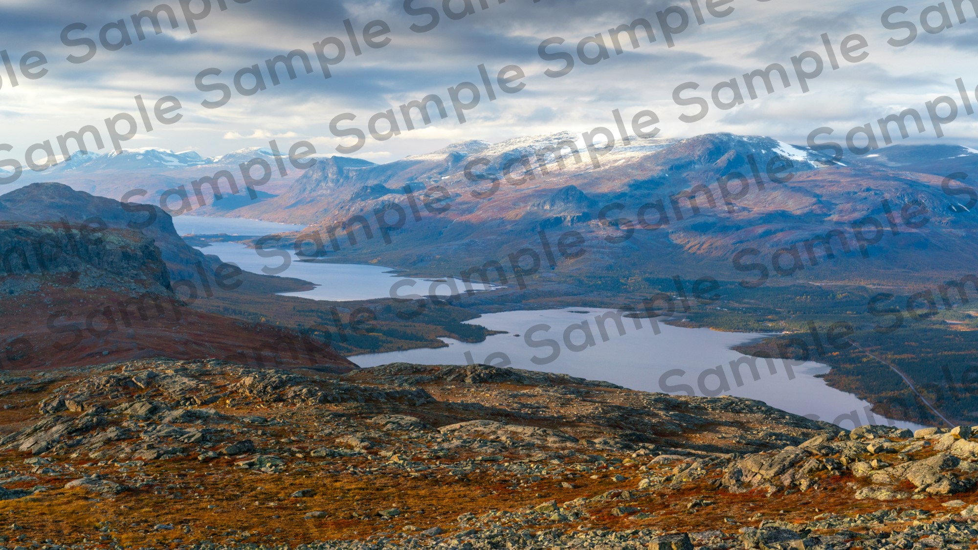 ラポニアン・エリアのストーラ・ショーファレット国立公園