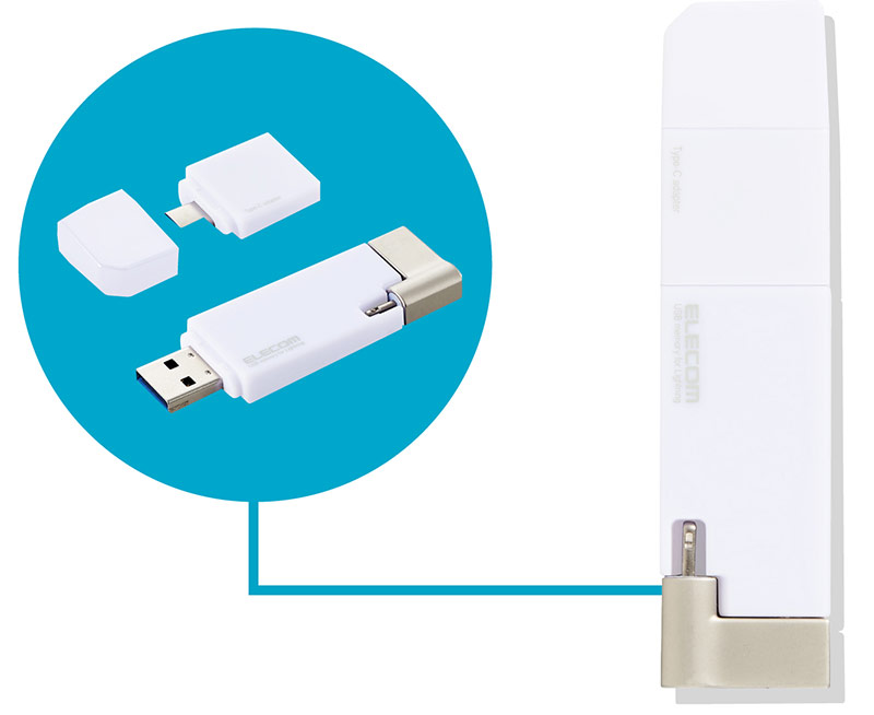 1本にまとめて持ち運び