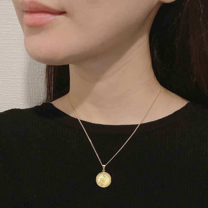 1/20オンス金貨　着用