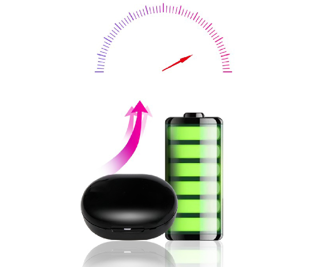 最大24時間以上の使用ができる