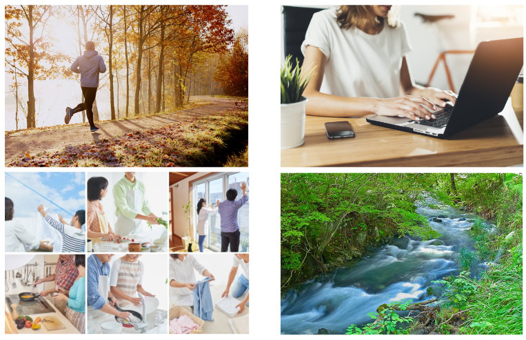 さまざまなシーンで