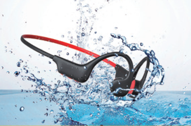 雨や汗に強いIPX7規格