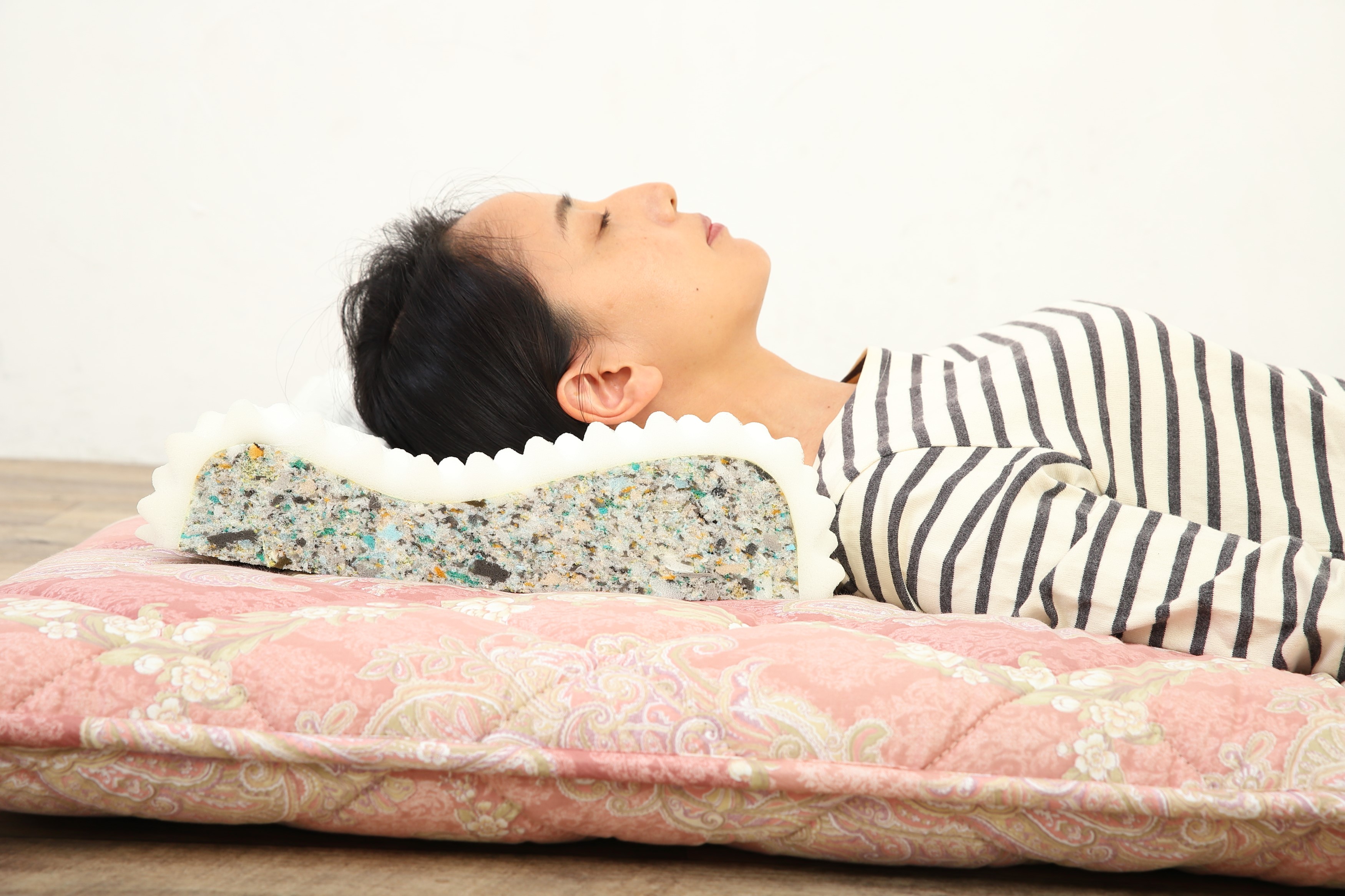 体圧分散性、通気性のよい枕