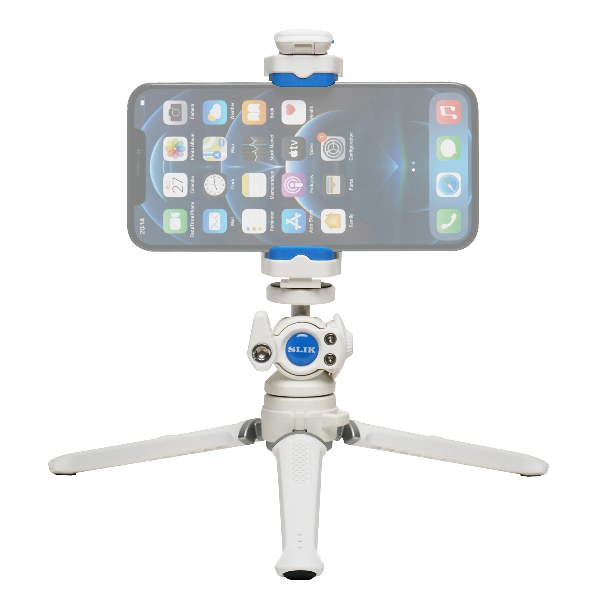 見やすい・録りやすい位置で固定できる