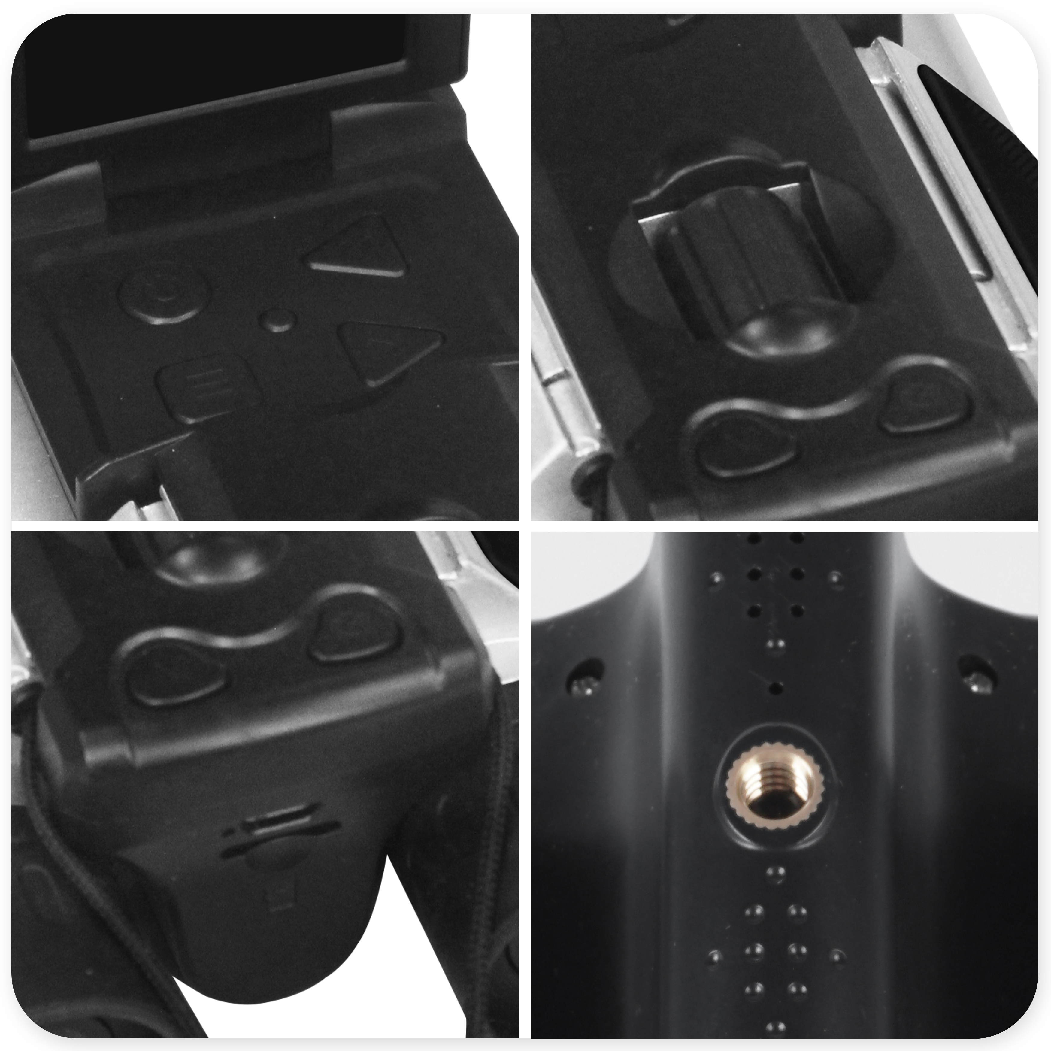 三脚に取り付けができる