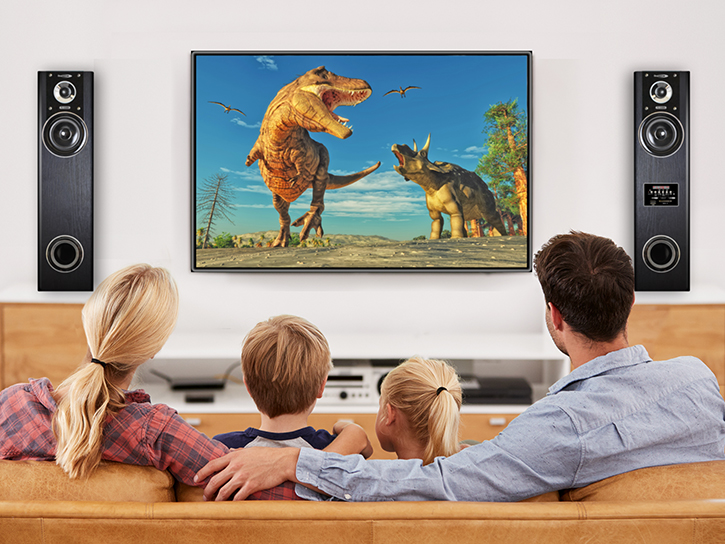 アンプ内蔵タワースピーカー｜ソースネクスト