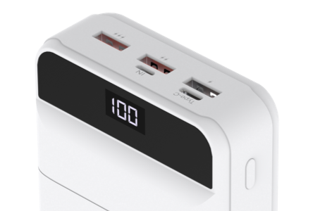 バッテリー残量デジタル表示