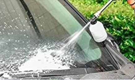 洗車に便利な泡モード