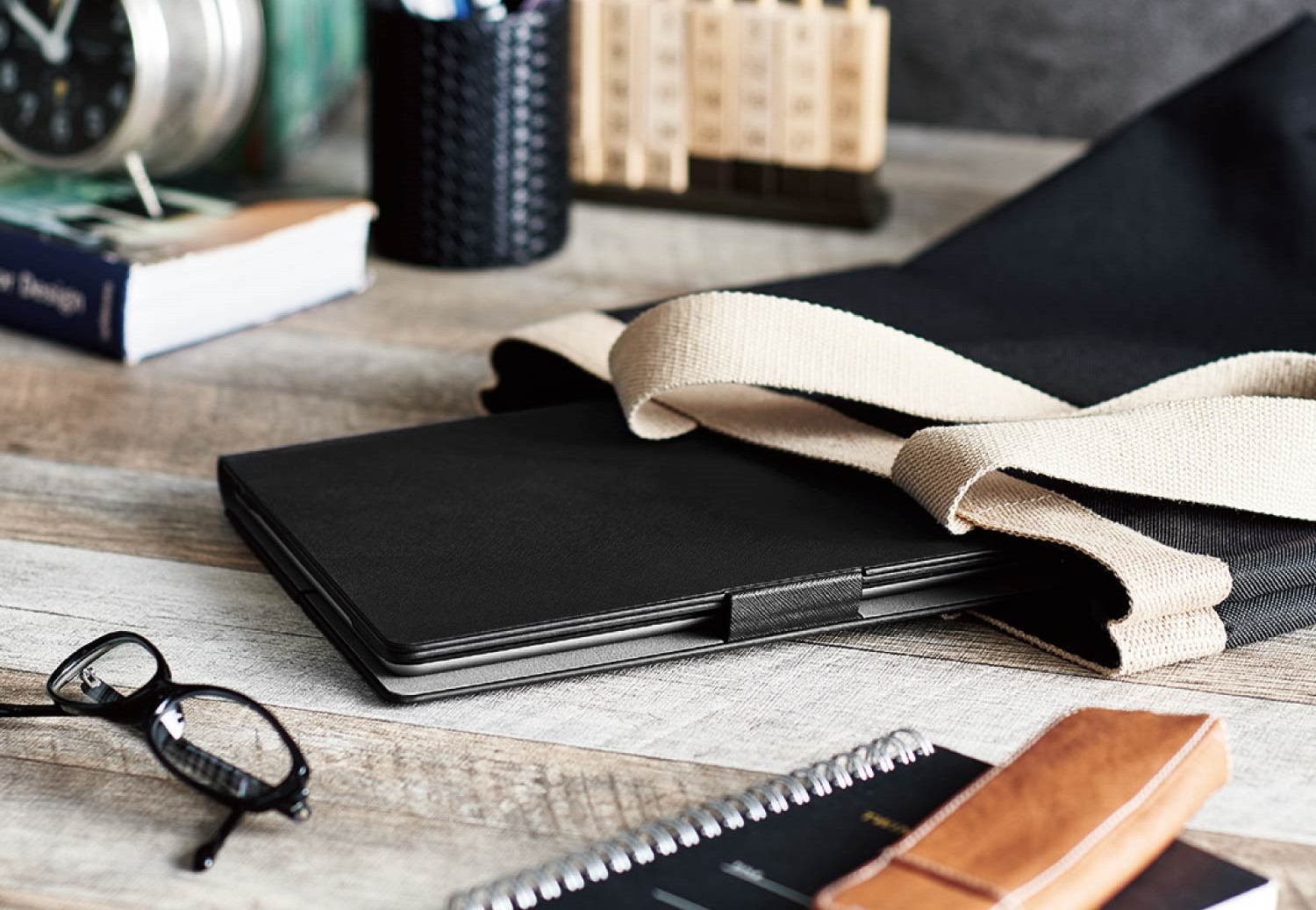 スリムに持ち運び