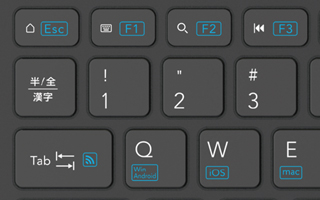 マルチファンクションキー搭載