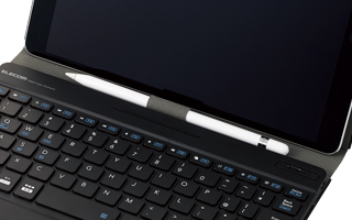 便利なペンホルダー付き