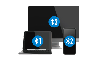 最大3台までマルチペアリングに対応