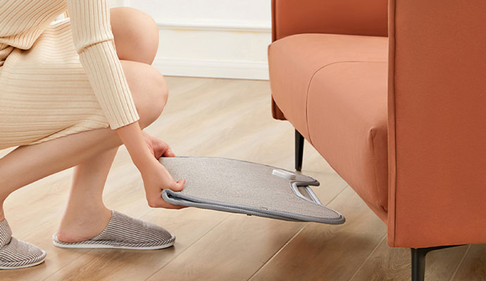 厚さ約3cm！コンパクトに畳める