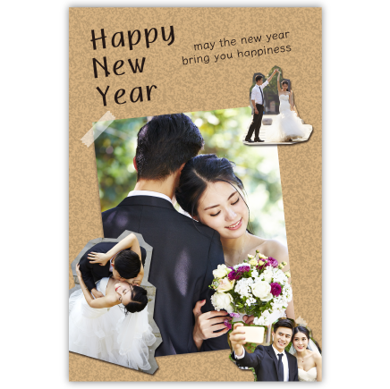 スクラップブック年賀状