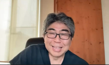 歯科医向けのセミナーや研修会を手掛ける粟津貴昭さん