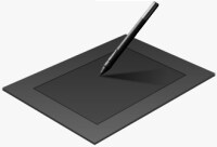 ペンタブレットも使用可能