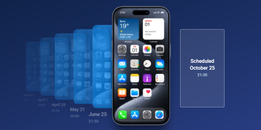 過去のバックアップデータも残せる