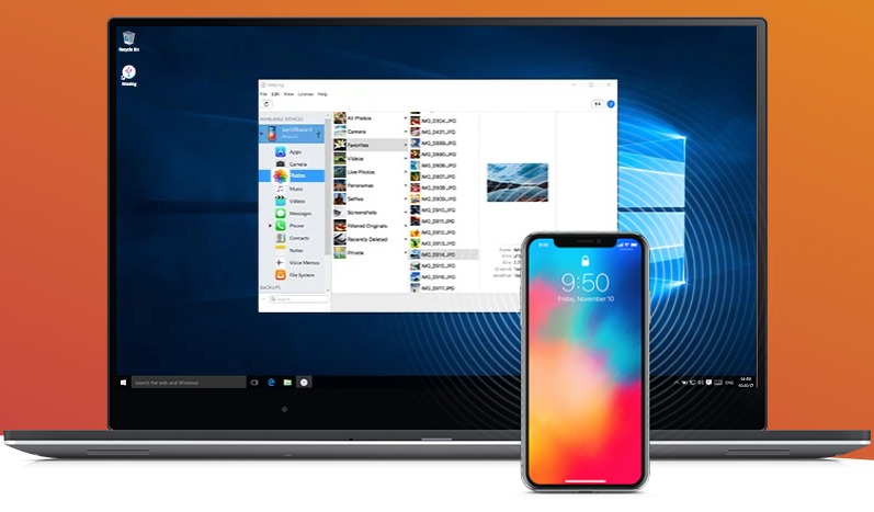 写真や動画をワイヤレスで転送