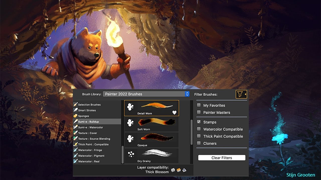 ブラシライブラリ