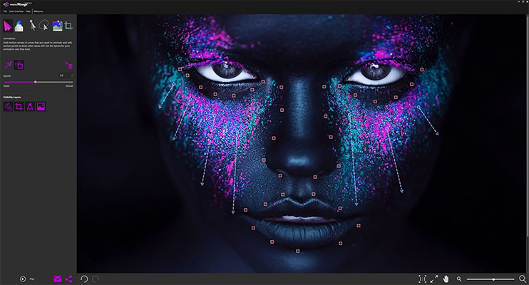 写真アニメーション制作ソフト「PhotoMirage™ Express」を収録.png