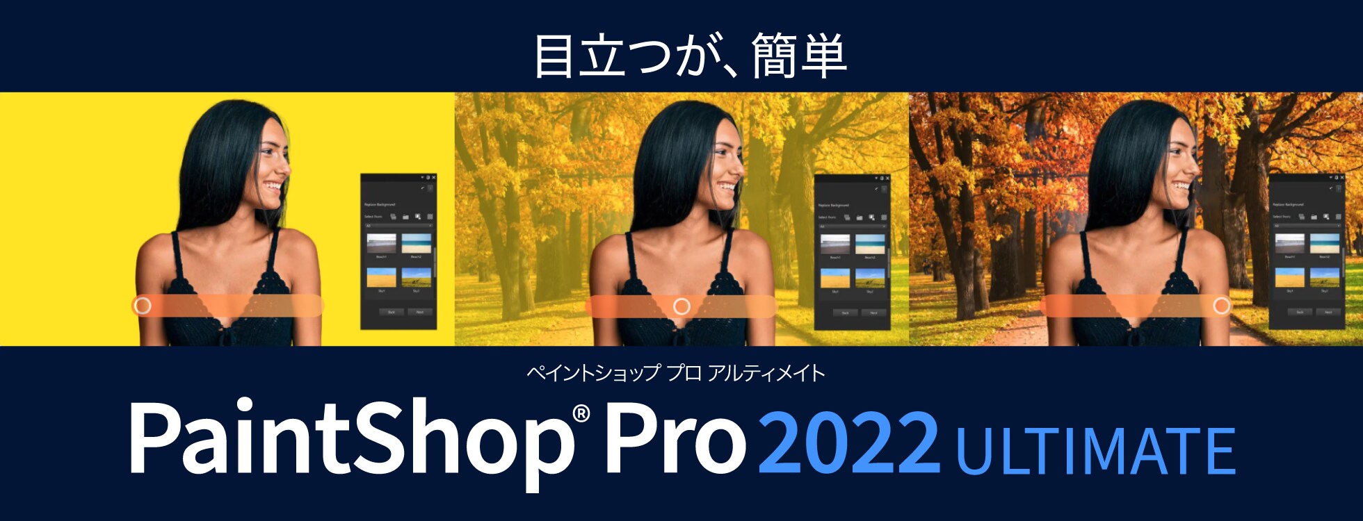 写真編集ソフト「PaintShop Pro 2022 Ultimate」