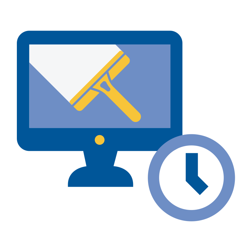 自動クリーニング