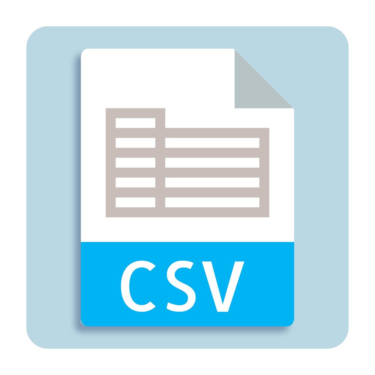 CSV形式