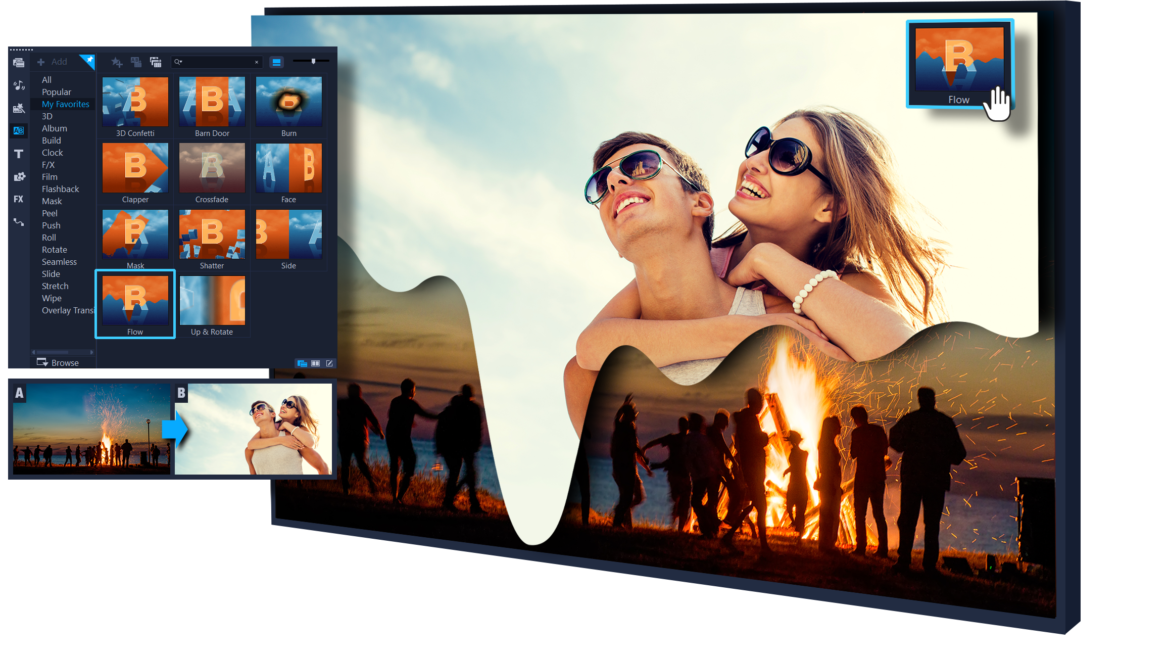 基本のツールで簡単に編集