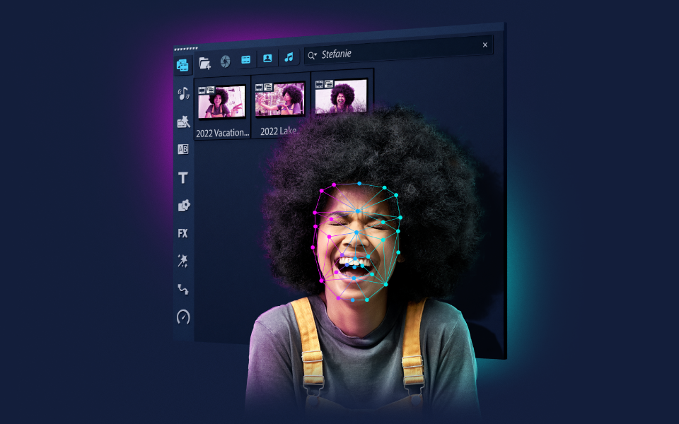 顔のインデックス作成(Ultimateのみ)