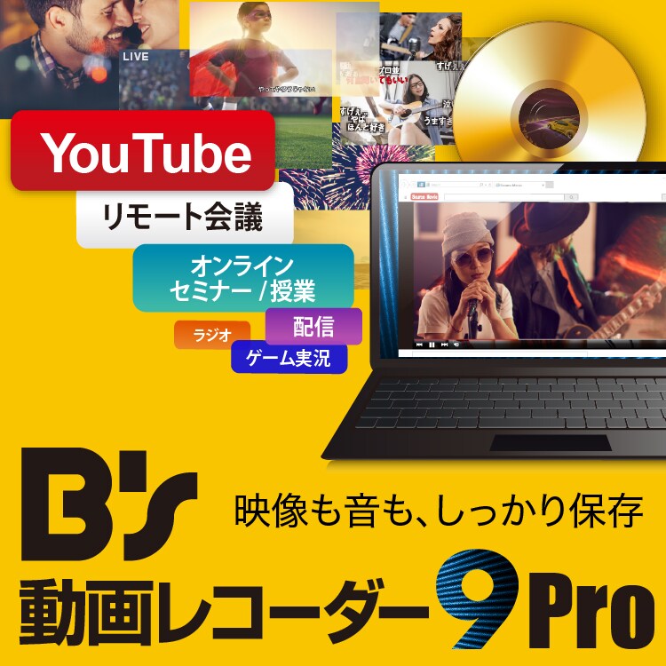 web動画録画ソフト「B's 動画レコーダー Pro」