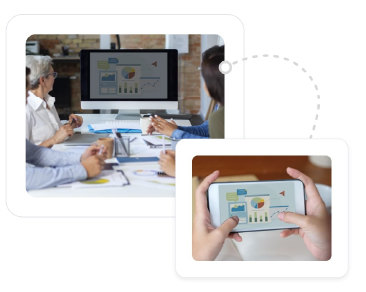 画面のミラーリング