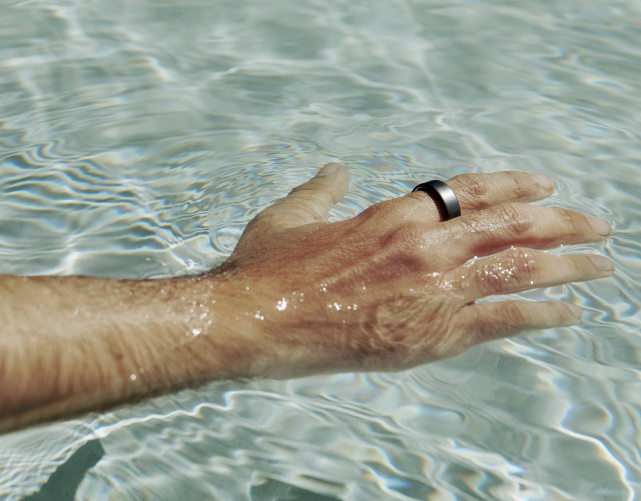 十分な、防水性能