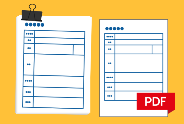 紙の書類はデータ化して保存・活用