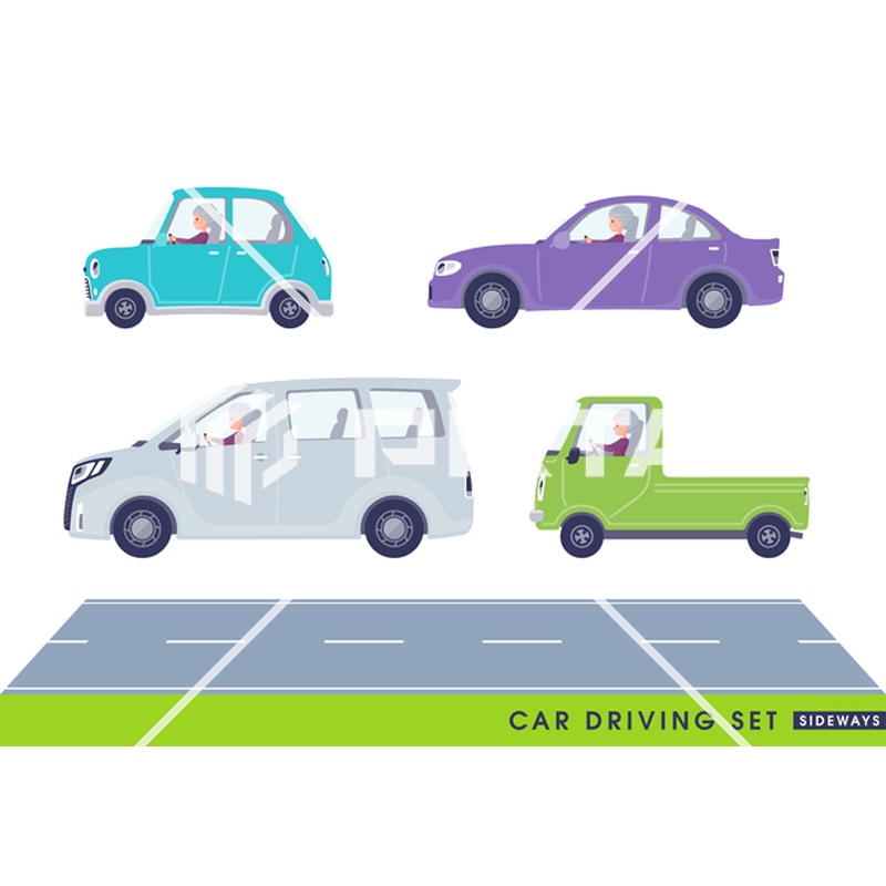 乗り物・交通（イラスト3000点）