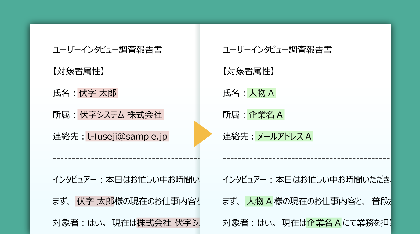 代替テキストに置換するから、生成AIが情報の文脈を見失わない