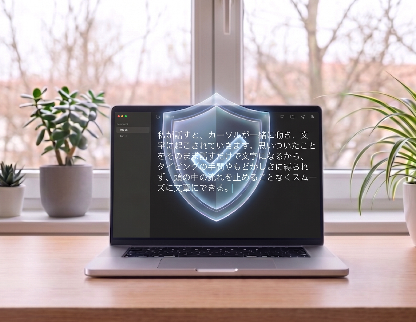 情報漏洩リスクが少ない、オフラインツール