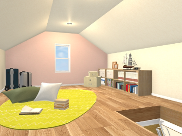 屋根裏部屋の作成