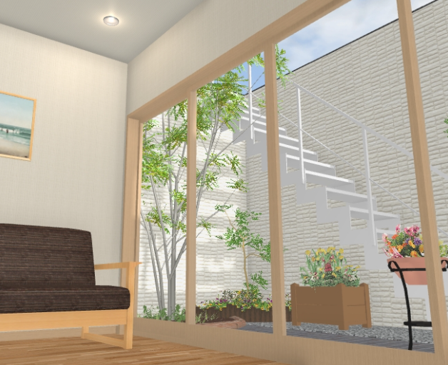 ドライエリアの作成