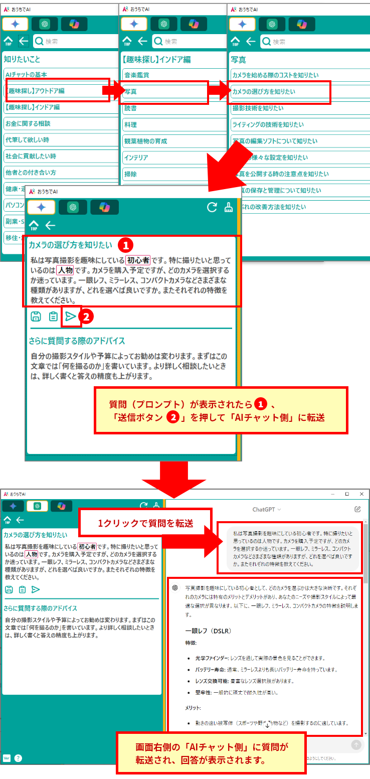 趣味のアドバイス