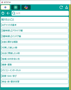 質問ジャンル例