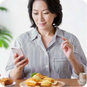 食事管理がこんなに楽になるとは
