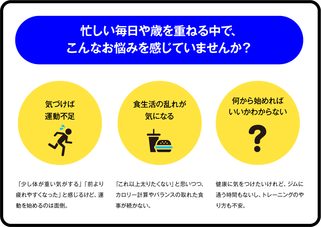 日々の習慣が未来の健康を作ります