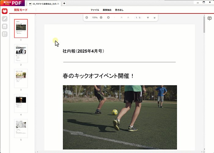 PDFから画像抽出