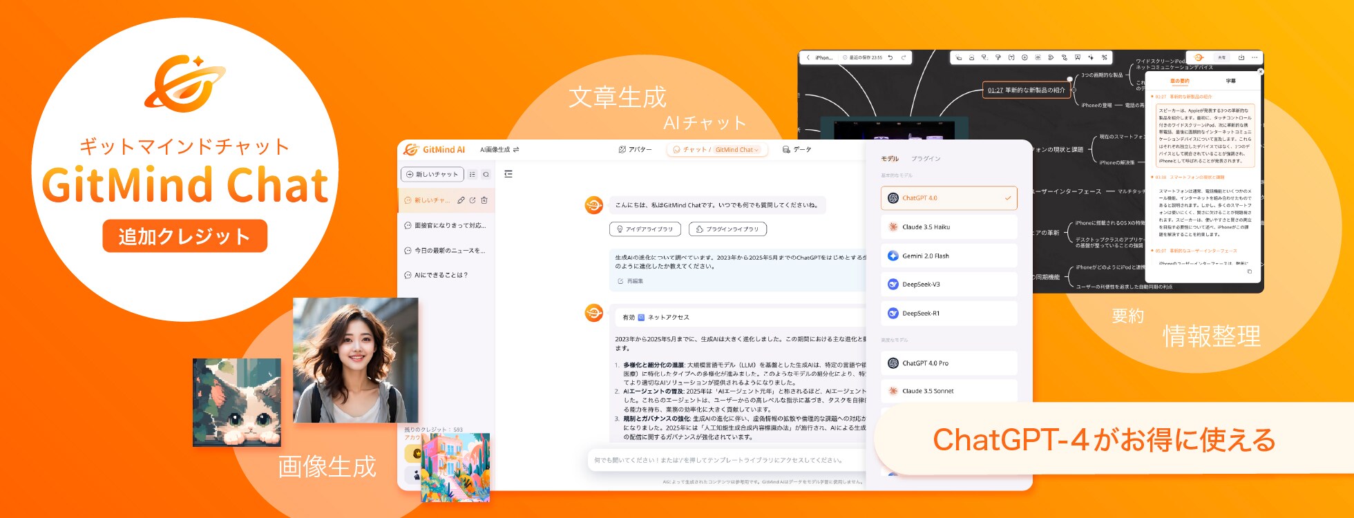 GitMind Chat AI利用クレジット
