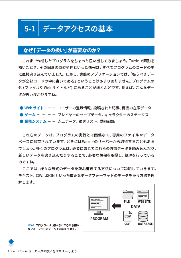 Chapter 5データの扱いをマスターしよう