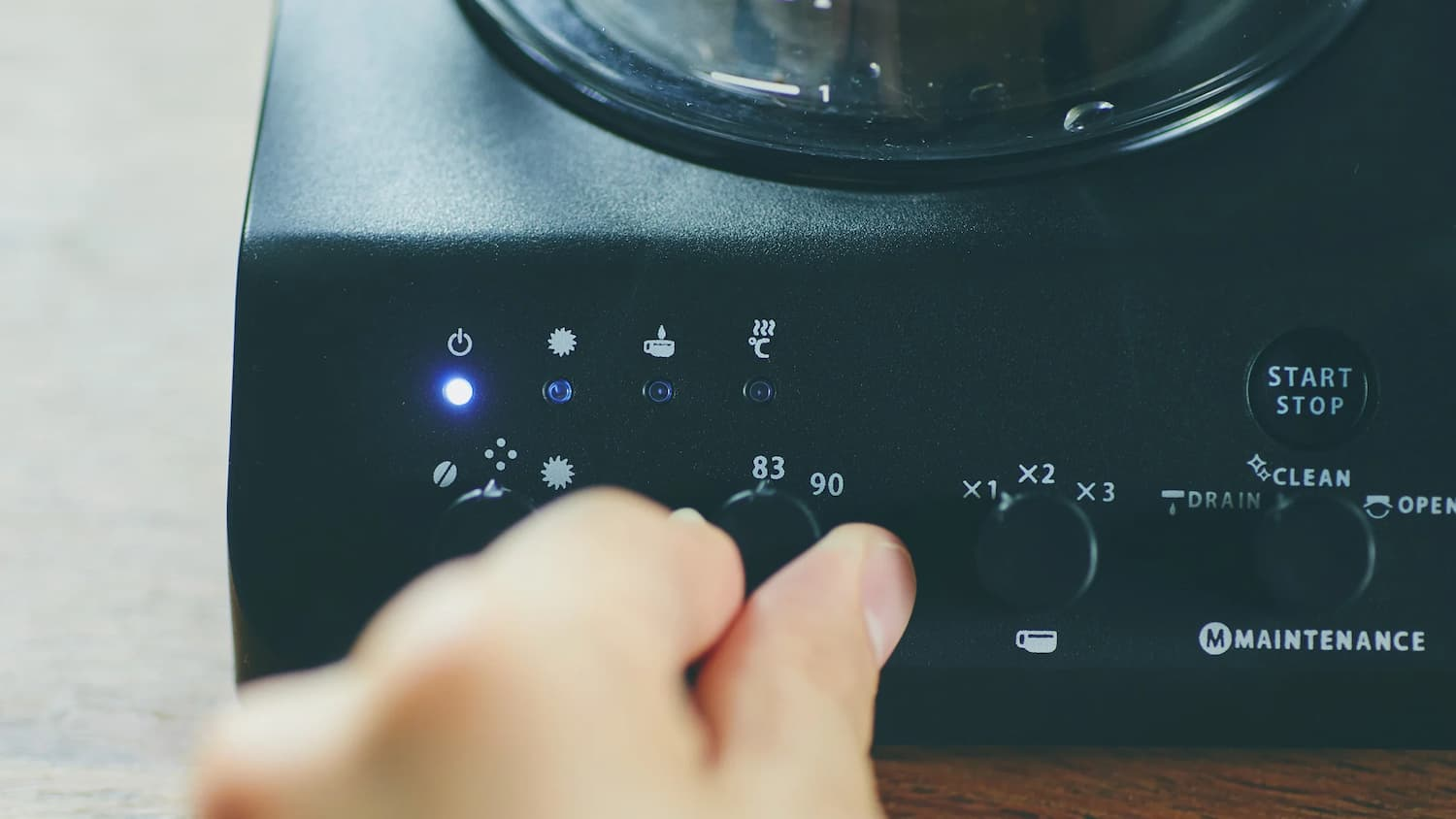 味の決め手 抽出温度