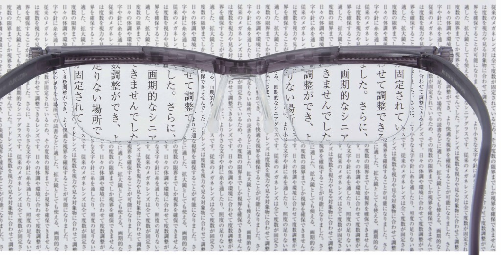 最大2倍の拡大鏡機能